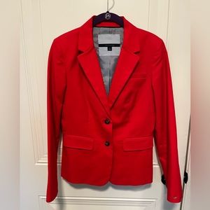 Red Tommy Hilfiger Blazer-Size 4